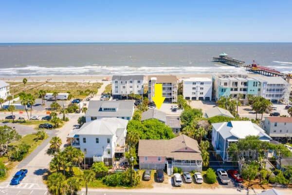 Salty Shack Unit C - Salty Shack - Dog Friendly Home - Across From The Beach - Central Location! Folly Beach Eksteriør billede