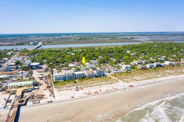 Salty Shack Unit C - Salty Shack - Dog Friendly Home - Across From The Beach - Central Location! Folly Beach Eksteriør billede
